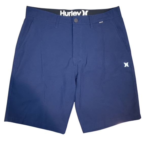 Hurley Navy Performance Golf Shorts 32 - Picture 1 of 3